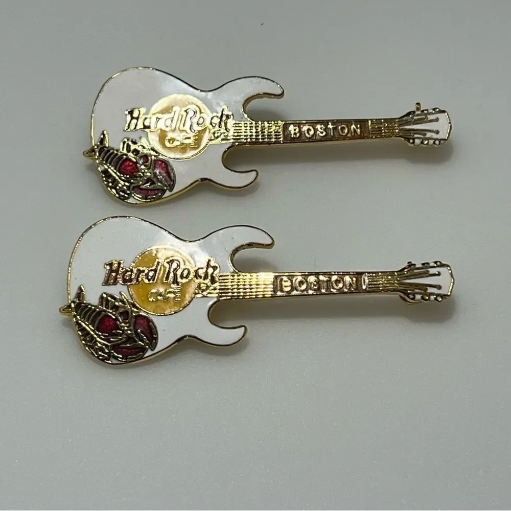 Hard rock Cafe Boston lapel pins or hat pins